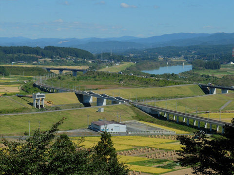 田畑と線路