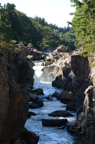 厳美渓（磐井川）